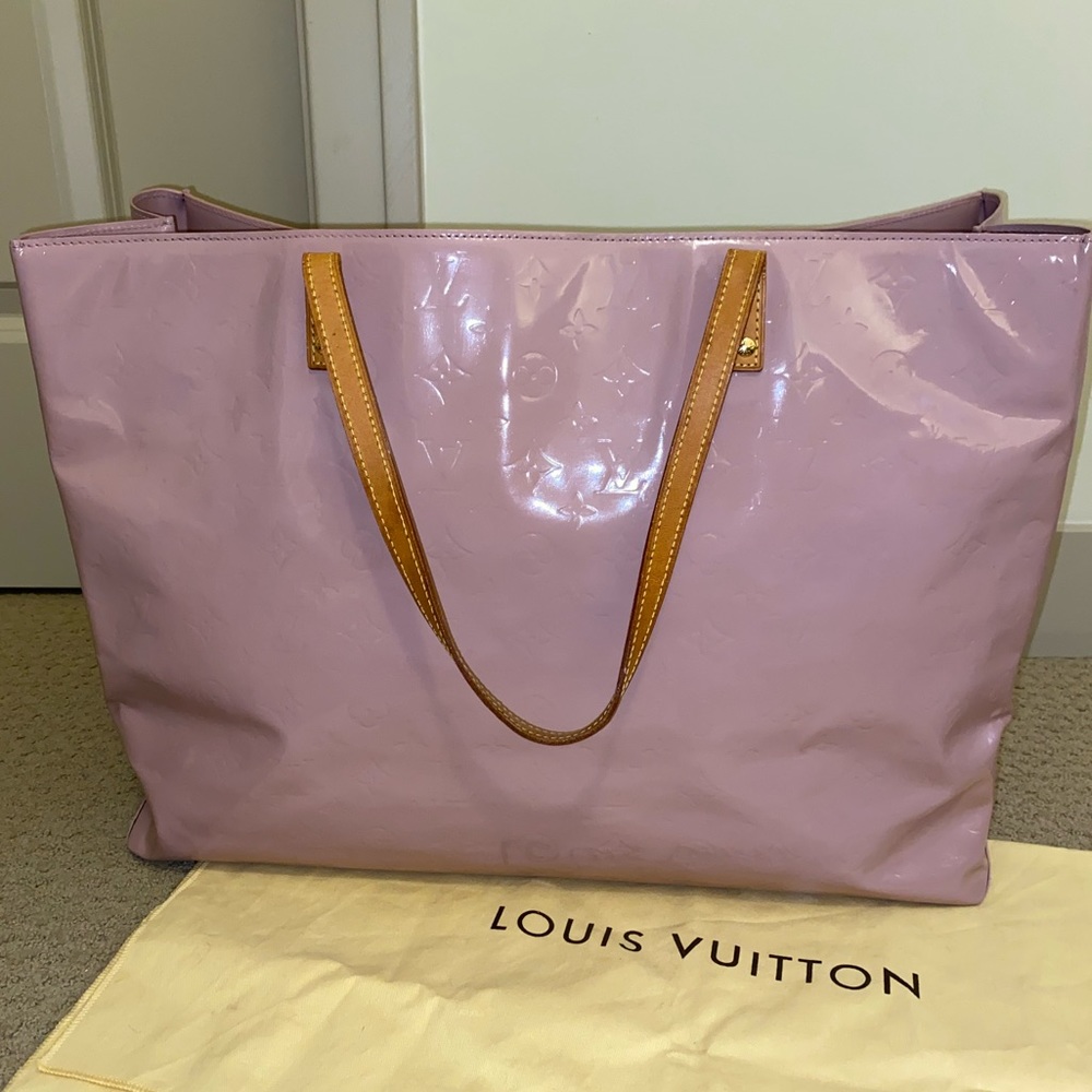 Louis Vuitton Reade Vernis tote GM AUTH (restored)